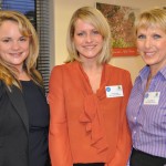 (l-r) Kate Brooks, Aimee Potter, Lesley Walford