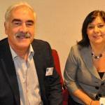 (l-r) Tim Beech, Jackie Weeden
