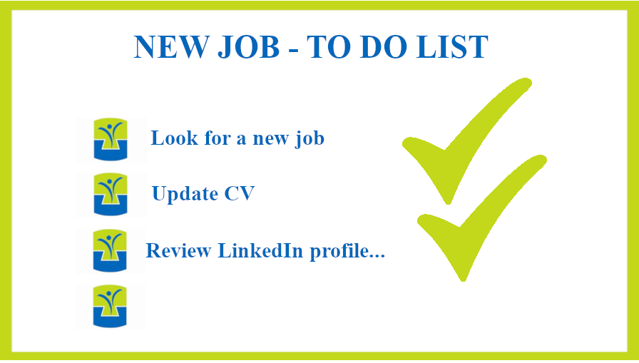 Looking for a new job checklist