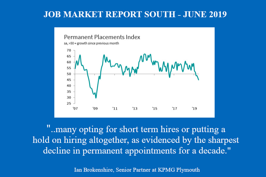 Recruitment market report, Job market report june 19